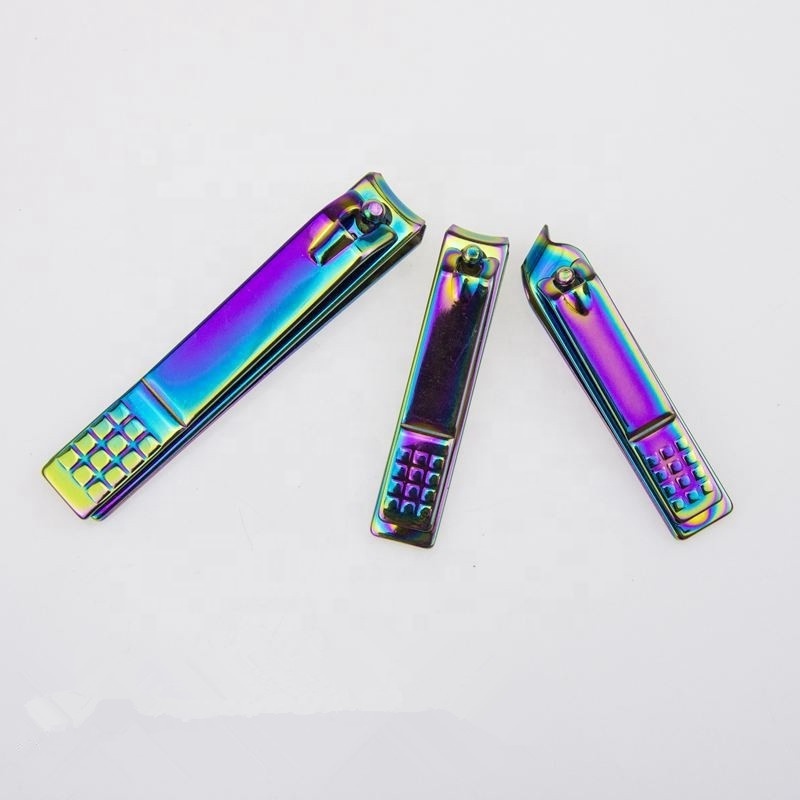 Professional Colorful 3 styles Stainless Steel Nail Clipper Hotsale Nail Art Clipper