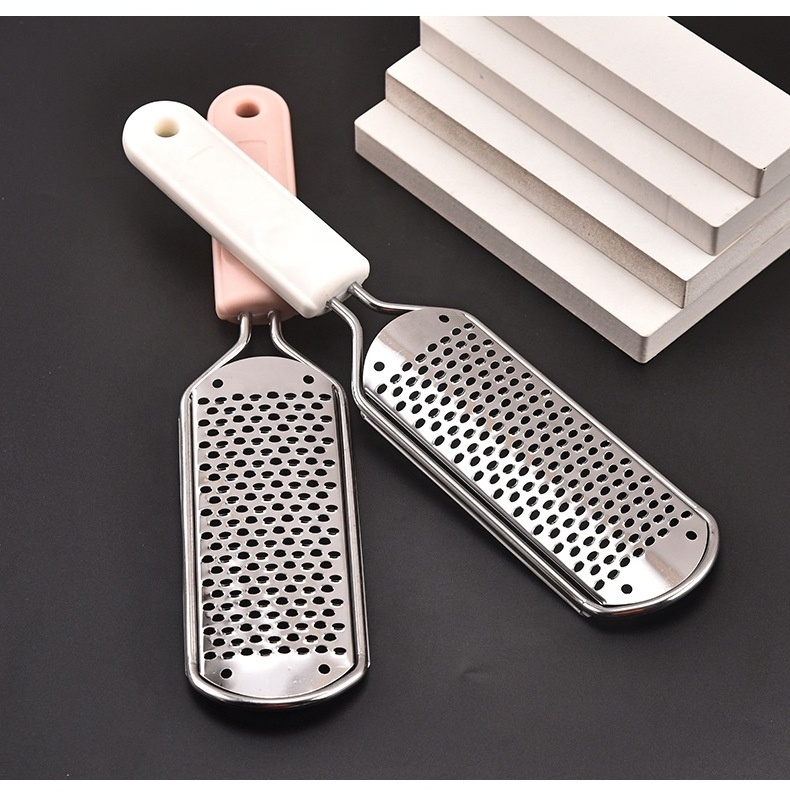 High End Pedicure Beauty Care Stainless Steel Callus Remover Pedicure Foot File for Feet Hard and Dead Skin