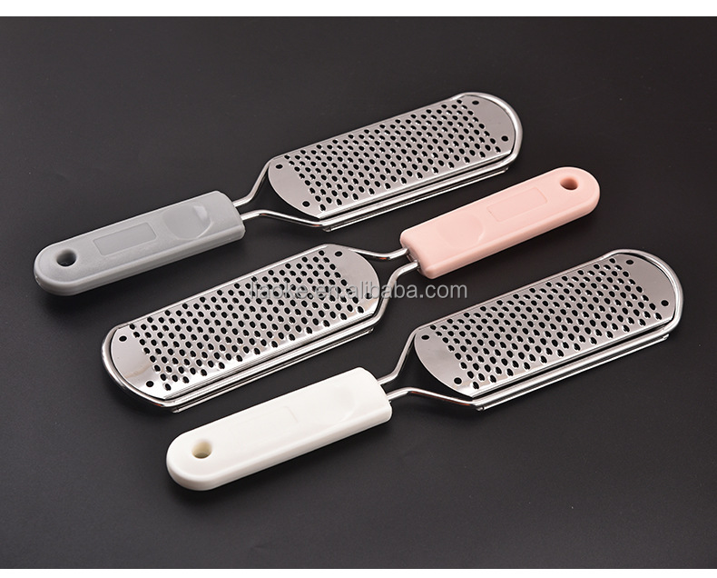 Stainless Steel Foot Rasp File Foot The Feet Pedicure Rasp Remover Foot File Callus Dead Skin Remover Scrub Manicure Nail Tools