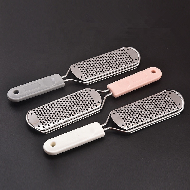 High End Pedicure Beauty Care Stainless Steel Callus Remover Pedicure Foot File for Feet Hard and Dead Skin