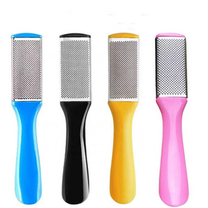 Cheap plastic Handle Foot Care Scrubber File Hard Skin Removers Remove Callus Dead Skin  Foot Rasp Pedicure Tool