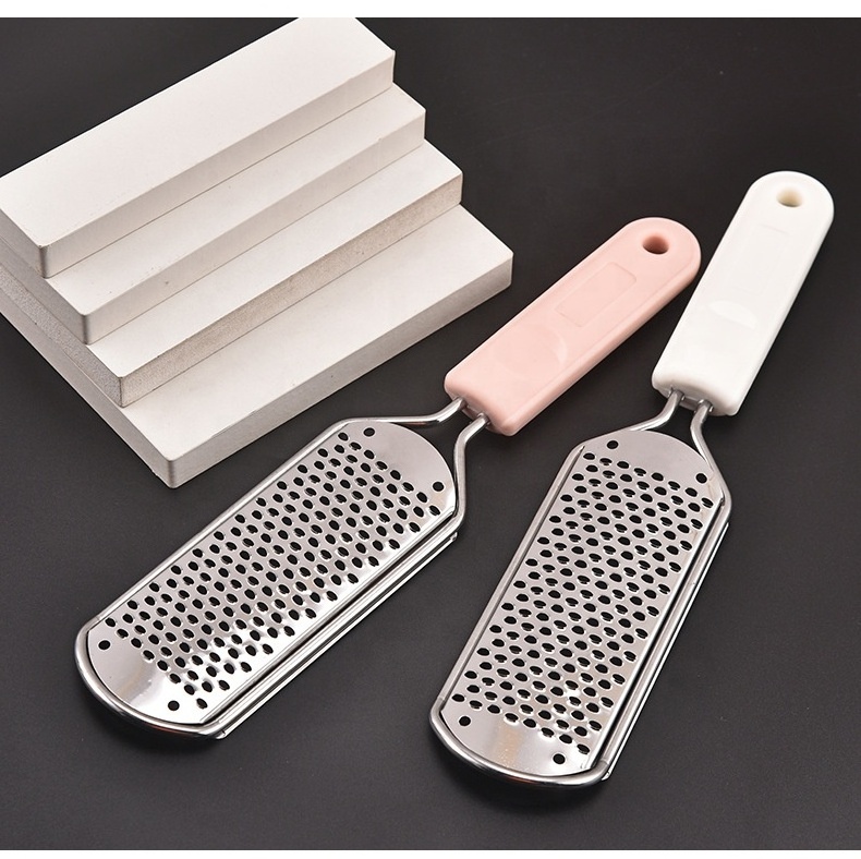 High End Pedicure Beauty Care Stainless Steel Callus Remover Pedicure Foot File for Feet Hard and Dead Skin