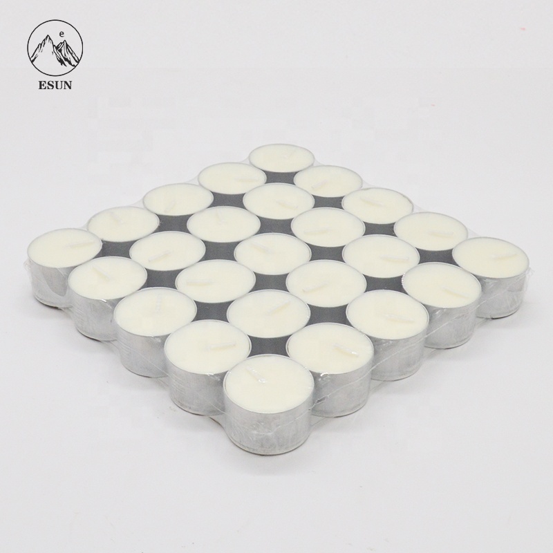 Tealight Candles 4 Hours Giant Bulk Packs White Unscented European Smokeless Tea Lights