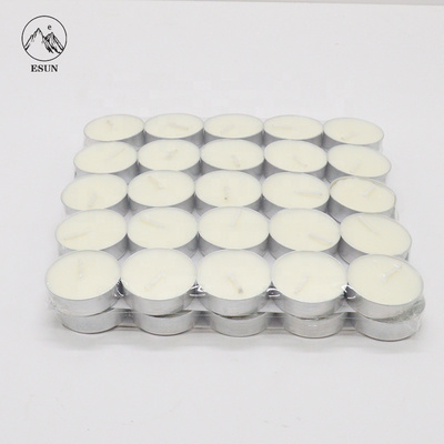 Tealight Candles 4 Hours Giant Bulk Packs White Unscented European Smokeless Tea Lights