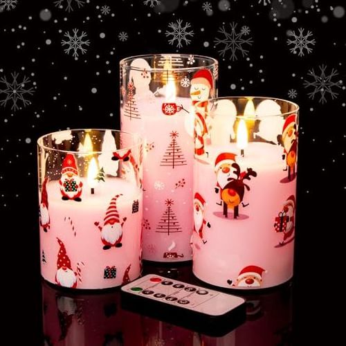 pillar real wax electric tea light battery operated candles velas led candle flameless candles with remote