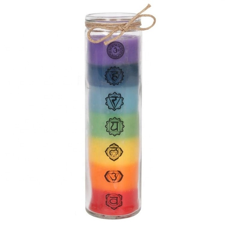 chakra meditation candle Prayer spiritual spell 7 day Scented Candles