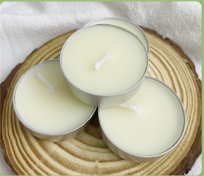 Custom Votive Candles Unscented Tealight Candles 8 Hours Tea Light Natural Beeswax Tea Candles