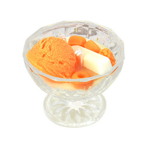 Ice cream shape palm soy wax cereal candle scented luxury fragrance articles birthday candle