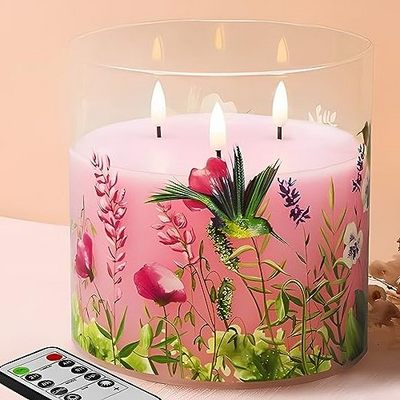 pillar real wax electric tea light battery operated candles velas led candle flameless candles with remote