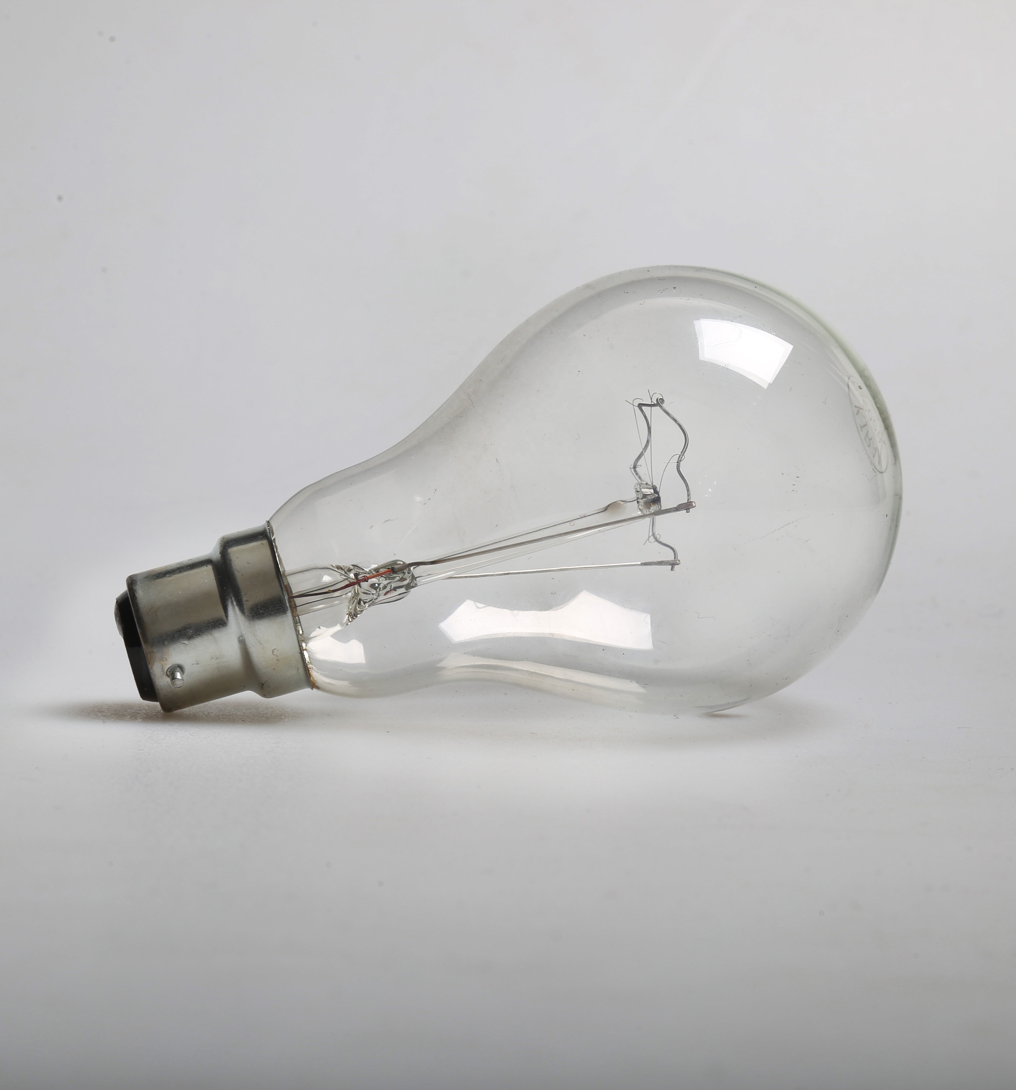 Factory price 220V B22 60W incandescent bulb clear