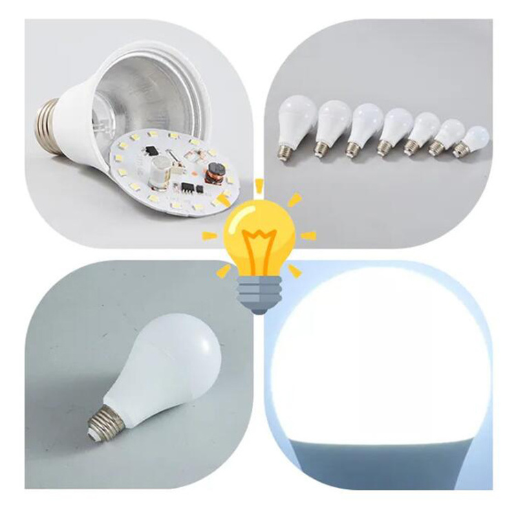 RoHS High Quality 2 years warranty A55-A80 3000K 8000K Led  High Lumen A Light Bulb