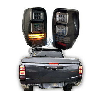 MAICTOP car accesorios facelift rear brake lamp led tail lights for triton l200 2019 2020 2021 taillight