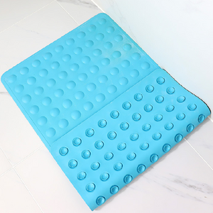 Anti-slip Rubber Bath Mat Waterproof Shower Mat Non Slip Bathroom Mat With Strong Suction