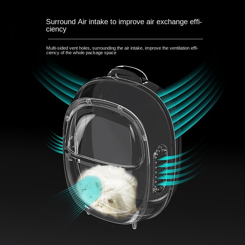 Pet Carrier&Cages Jianpai Pet Bag Backpack Cat Bag Space Capsule  Diaper Bag Multifunctional Portable Fresh Air Circularly Heati