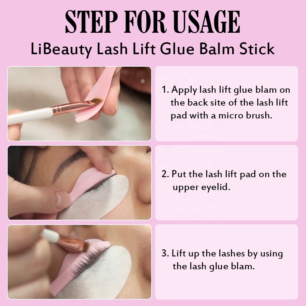 New Customized Lasah Lift Glue DIY Easy to Use Private Label Acceptable Eyelash Lifting for Salon