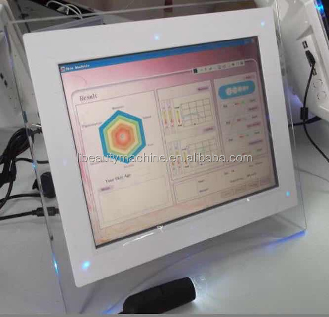 Hotsale portable facial skin analyzer dialysis machine