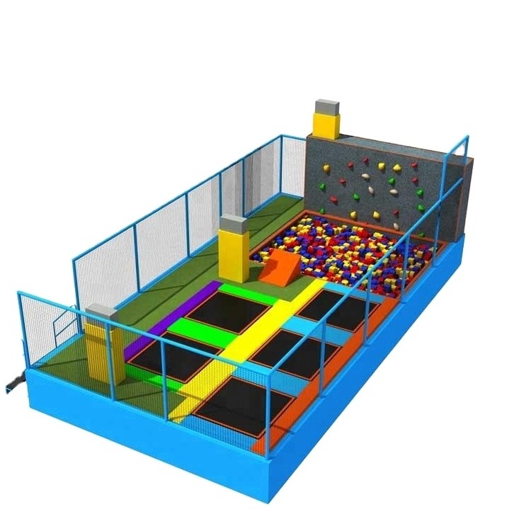 Asia indoor playground trampoline park for amusement park