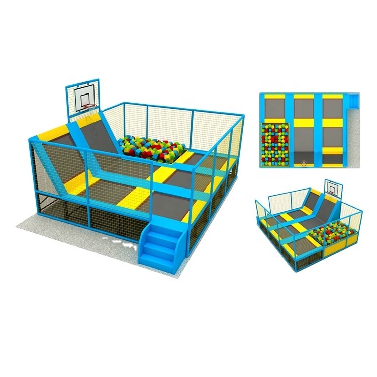 Factory Manufacture Various Indoor Playground Child Small Trampolines for Sale