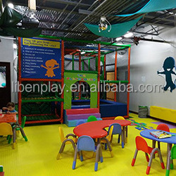 Indoor swing and slide playground slip jump park indoor playground