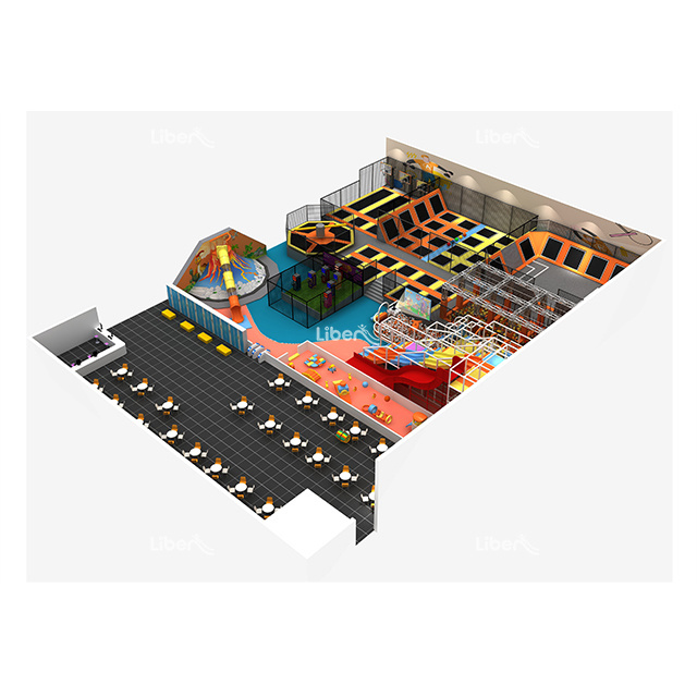 2023 Customized Jump Park Ultimate Trampoline in USA