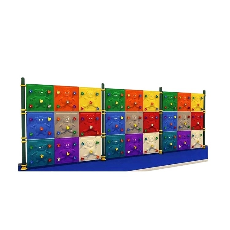 Outdoor Kids Plastic Rock Climbing Wall, Backyard Rock Climbing Wall for Sale