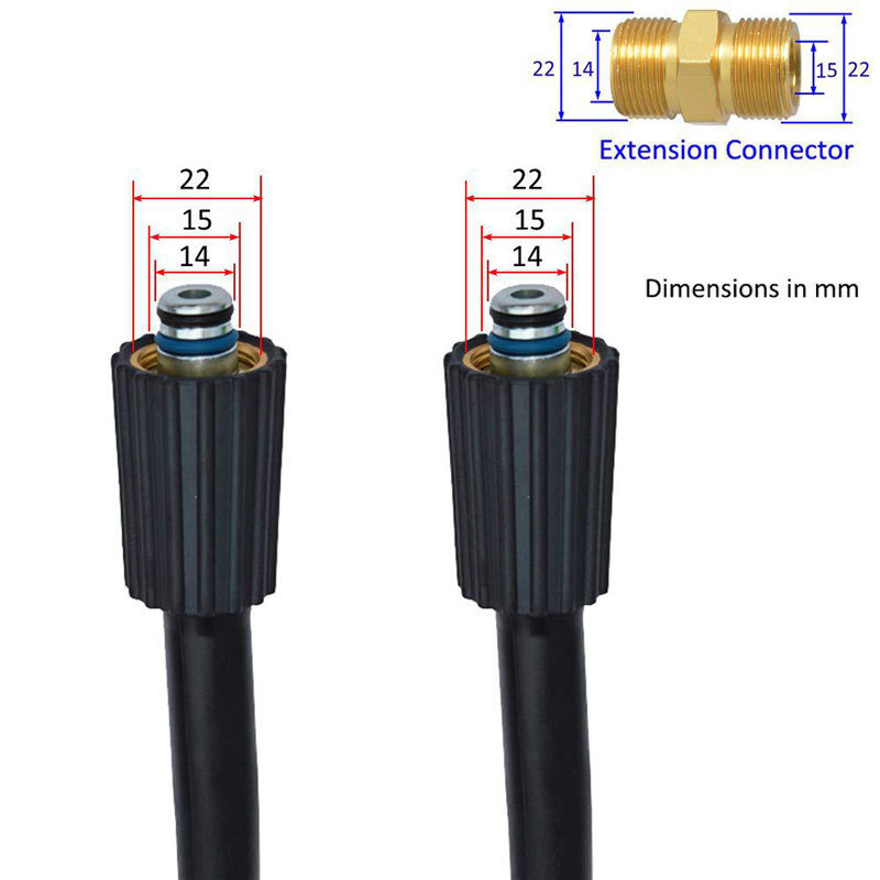 High Pressure washer hose 3200psi Car Washing Hose / Jet Washing Hose / High Pressure Washer Hose