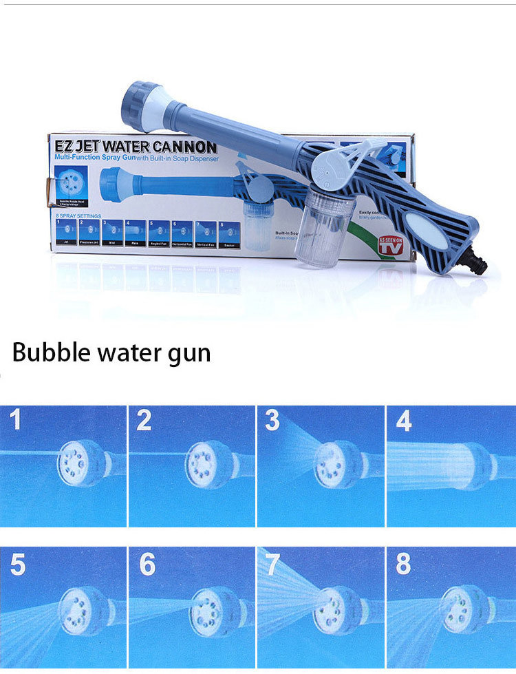 Car cleaning accessory water gun spray nozzle high pressure car wash foam pot lance cannon