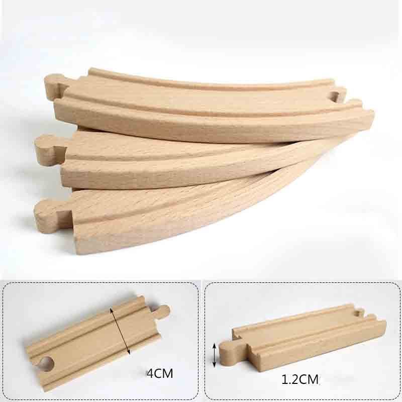 The combination is compatible with all kinds of wooden track children's toy variety train wooden track