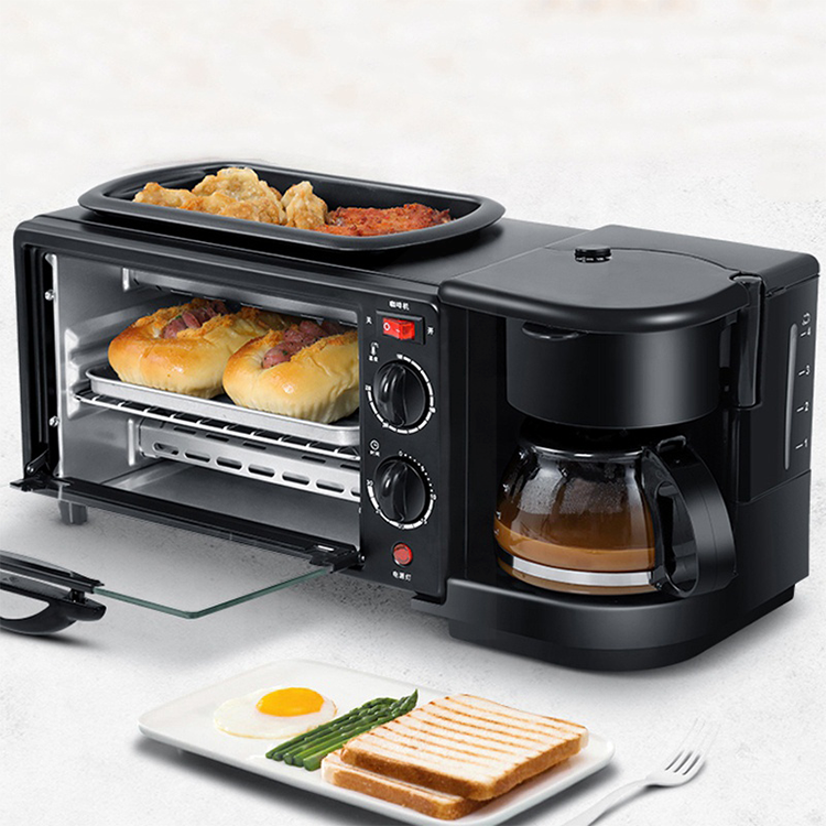 3 in 1 household Multifunction Breakfast Maker 110V220V toaster sandwich maker mini oven breakfast machine