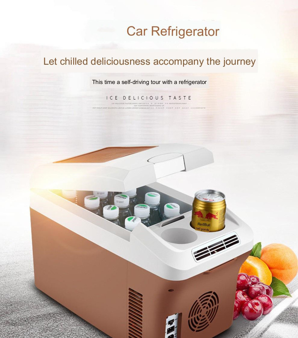 Factory supply 12v 220v small freezer car fridge portable refrigerator 15L car fridge camp fridge freezer with LED display