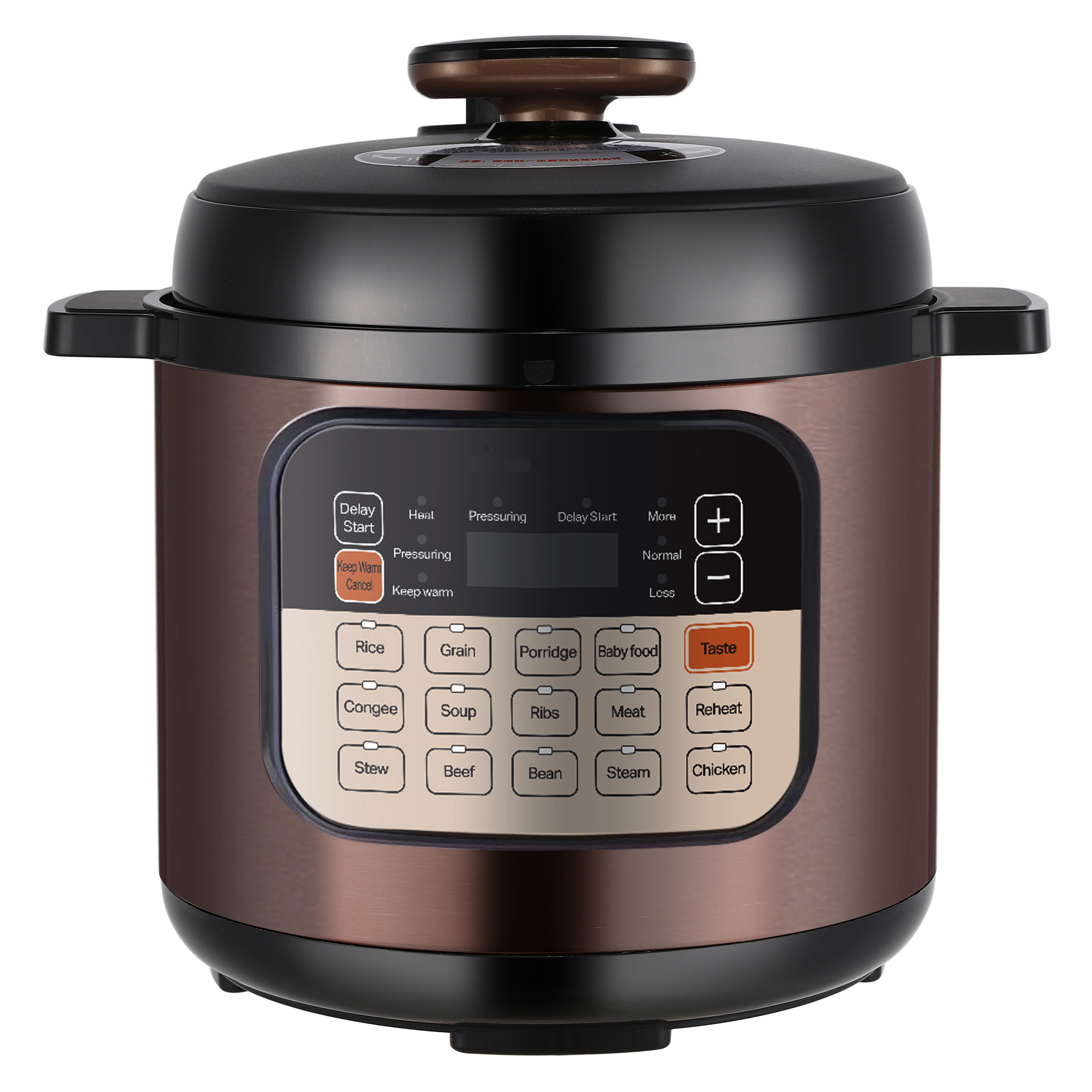 Best Seller Instant Function Pot 3.0L Multi Function Pressure Rice Cooker With Touch Control Panel Pressure Cooker