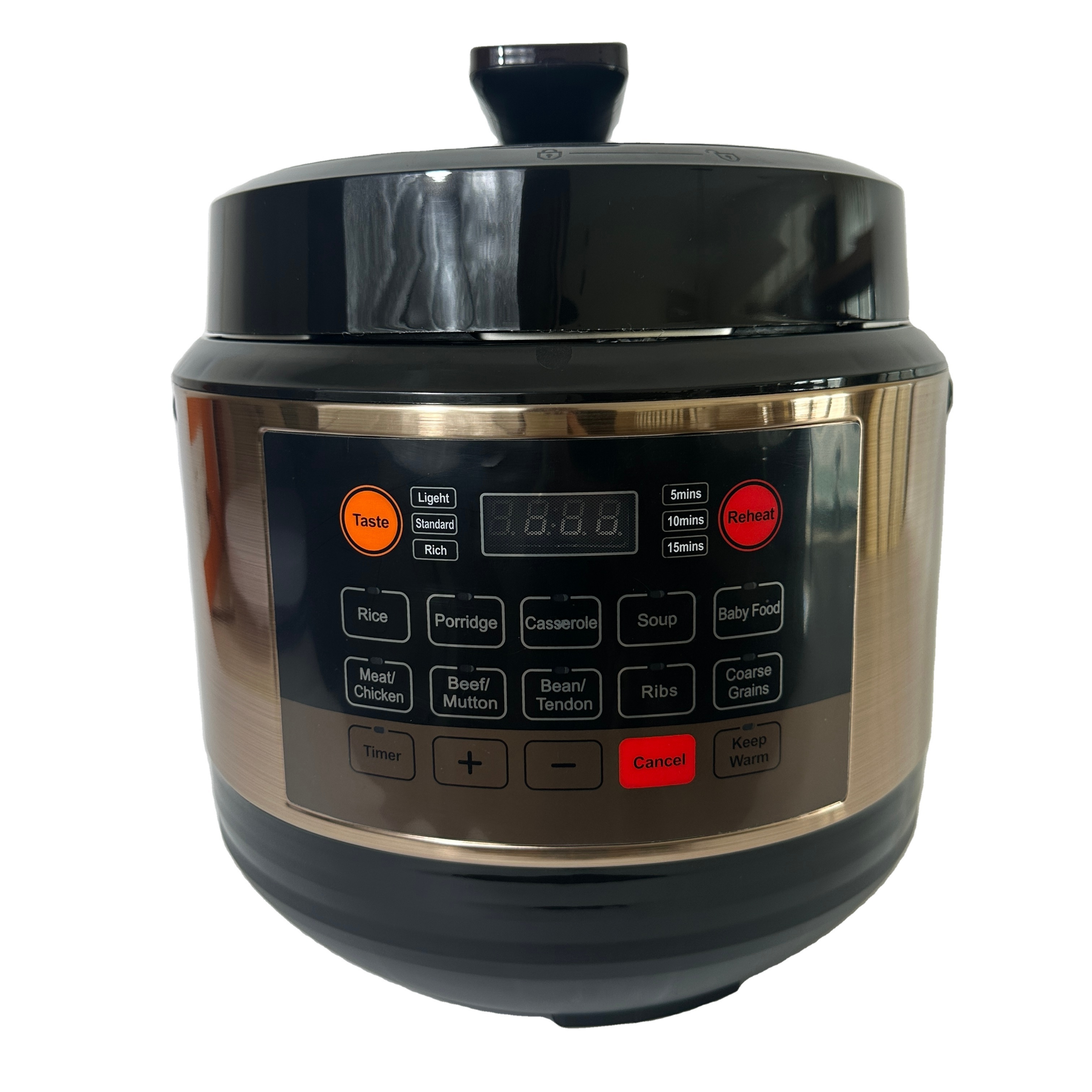 High Quality Commercial Or Household pressure cooker with a aluminium inner pot 6l new electric pressure cooker