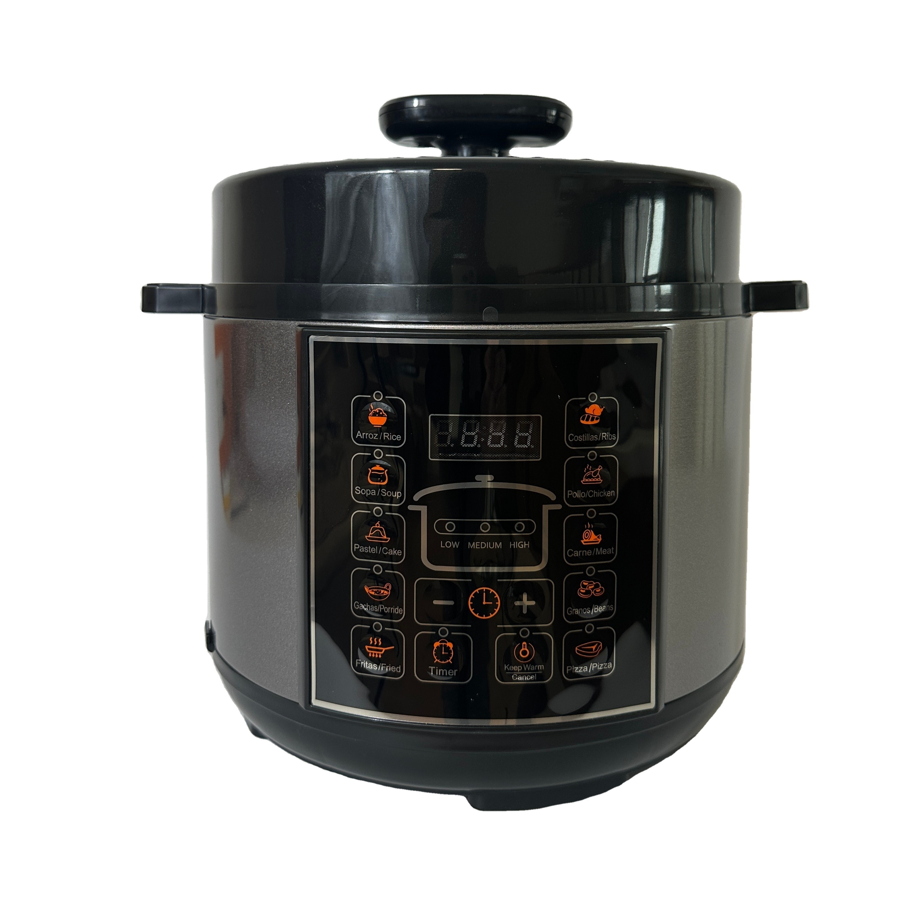 Electric Pressure Cooker Programmable 6 Quart Non-Stick Pot 12 in 1 Programmable Multipot Cooker with bonus Stainless Steel Pot