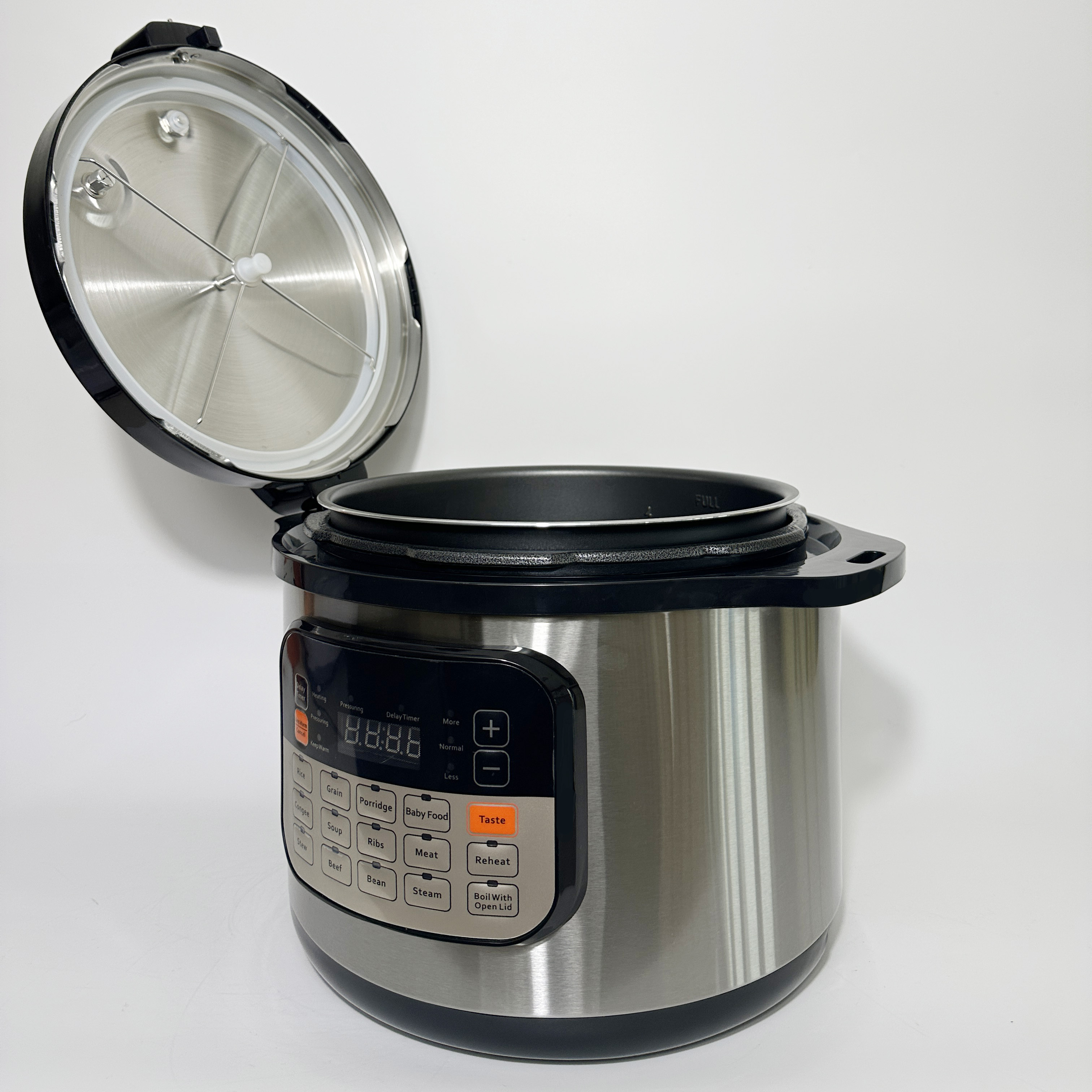 2024 Wholesale Hot Sale 23L Multi -function Commercial Explosion-Proof Pressure Cooker With Pressure Gauge Aluminium Alloy Pres