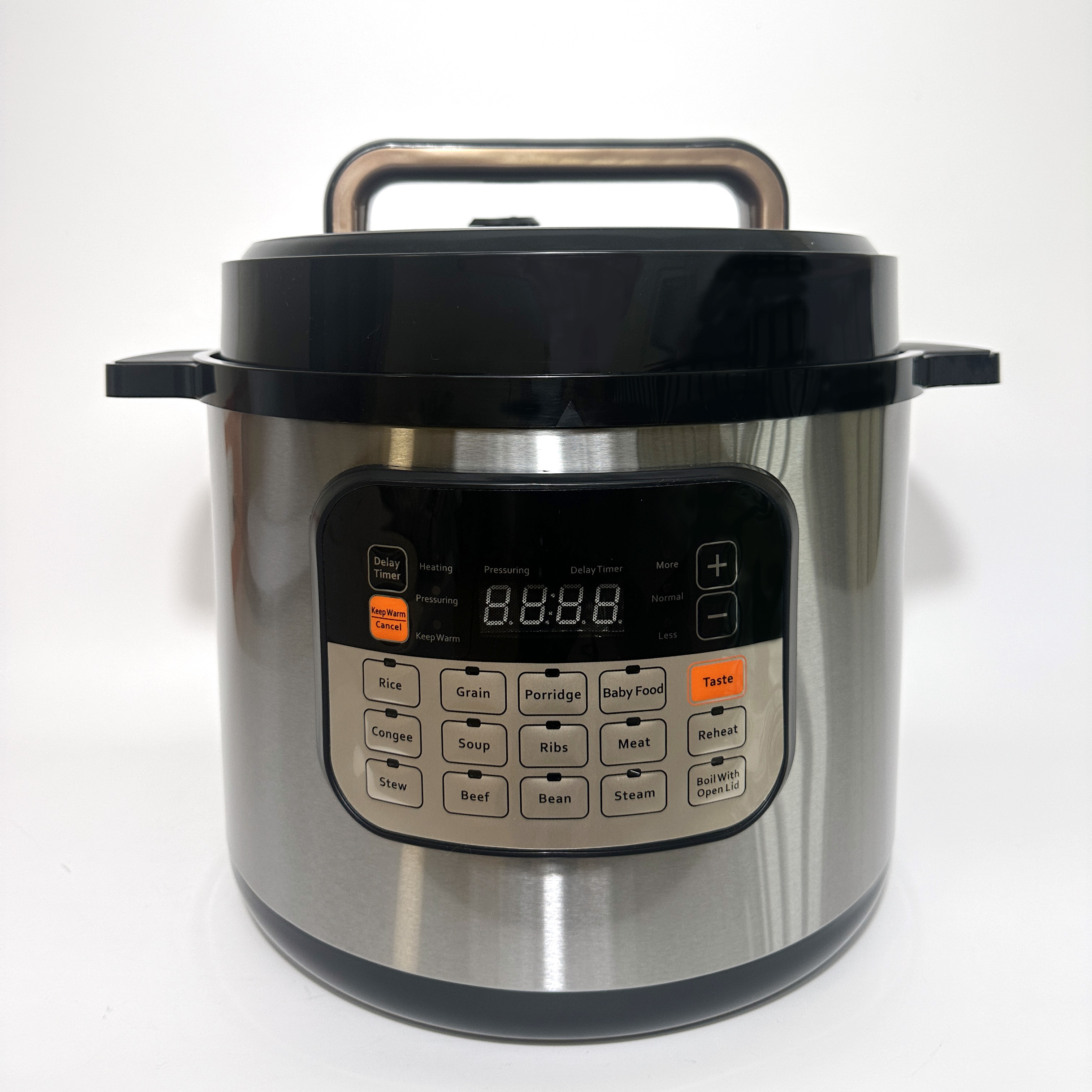 304 stainless steel Pressure cooker 6L Three-ply Steel Mini Explosion-Proof Pressure Cooker