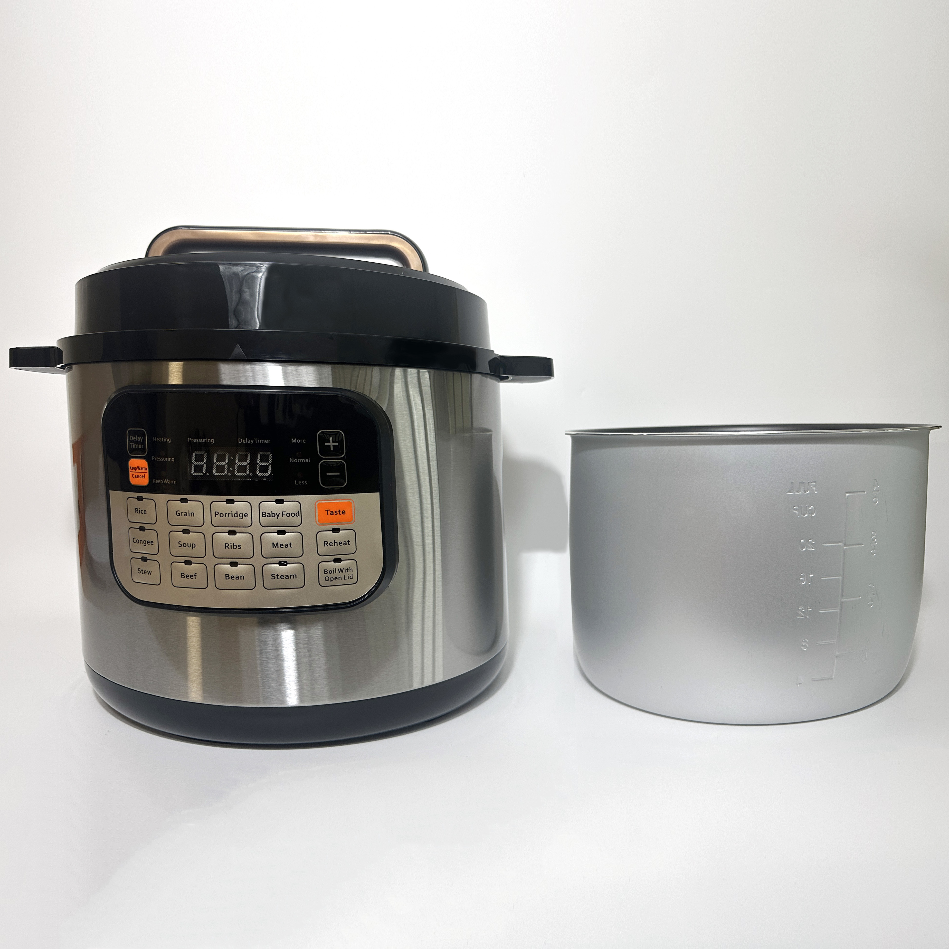 Big capacity 6L 8L 10L 12Lcommerical electric pressure cooker