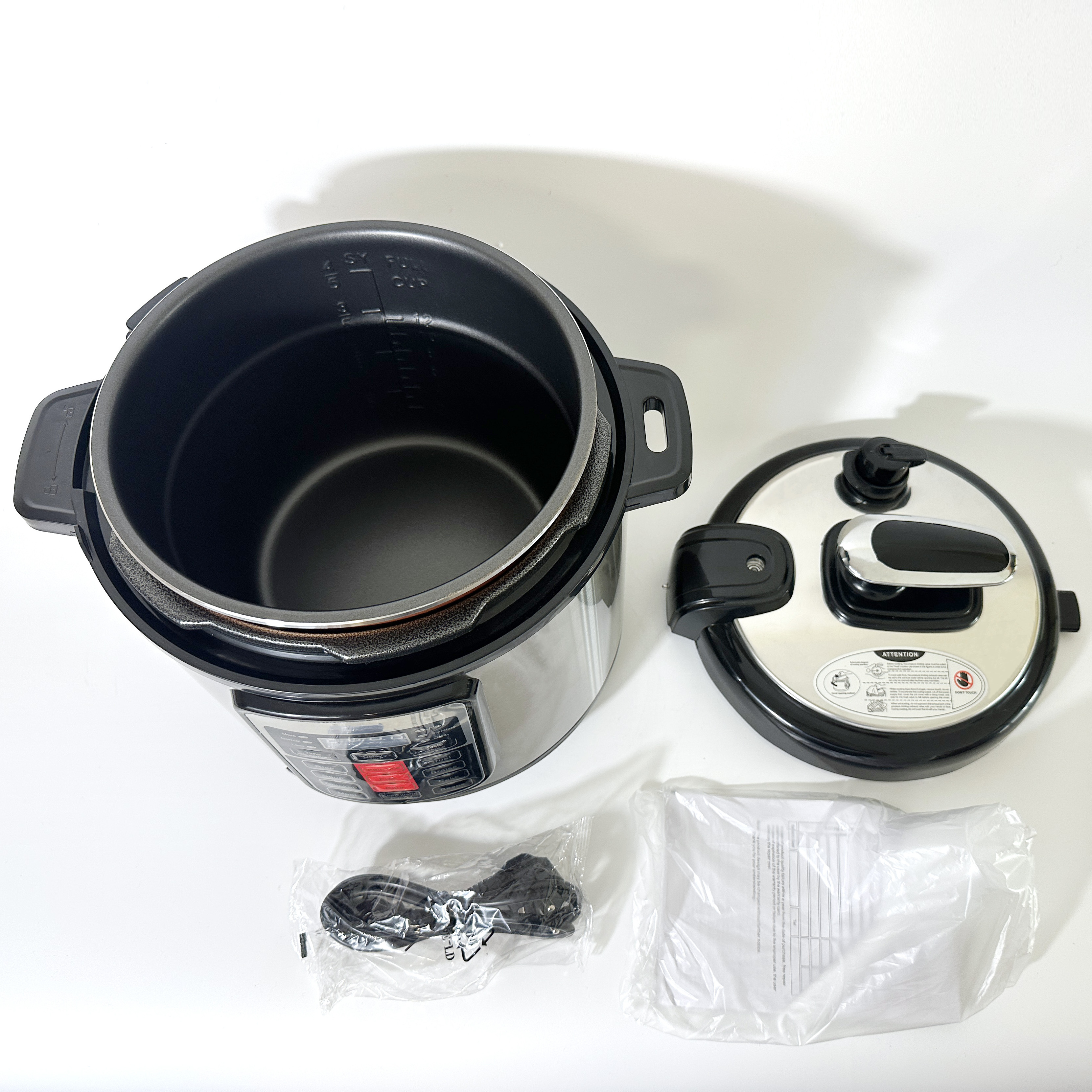 1000W 6L Electric Pressure Cooker 410 stainless steel rice cooker machine