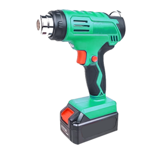 Cordless Heat Air Gun for Crafts with Variable Temperature Settings and Quick Blow