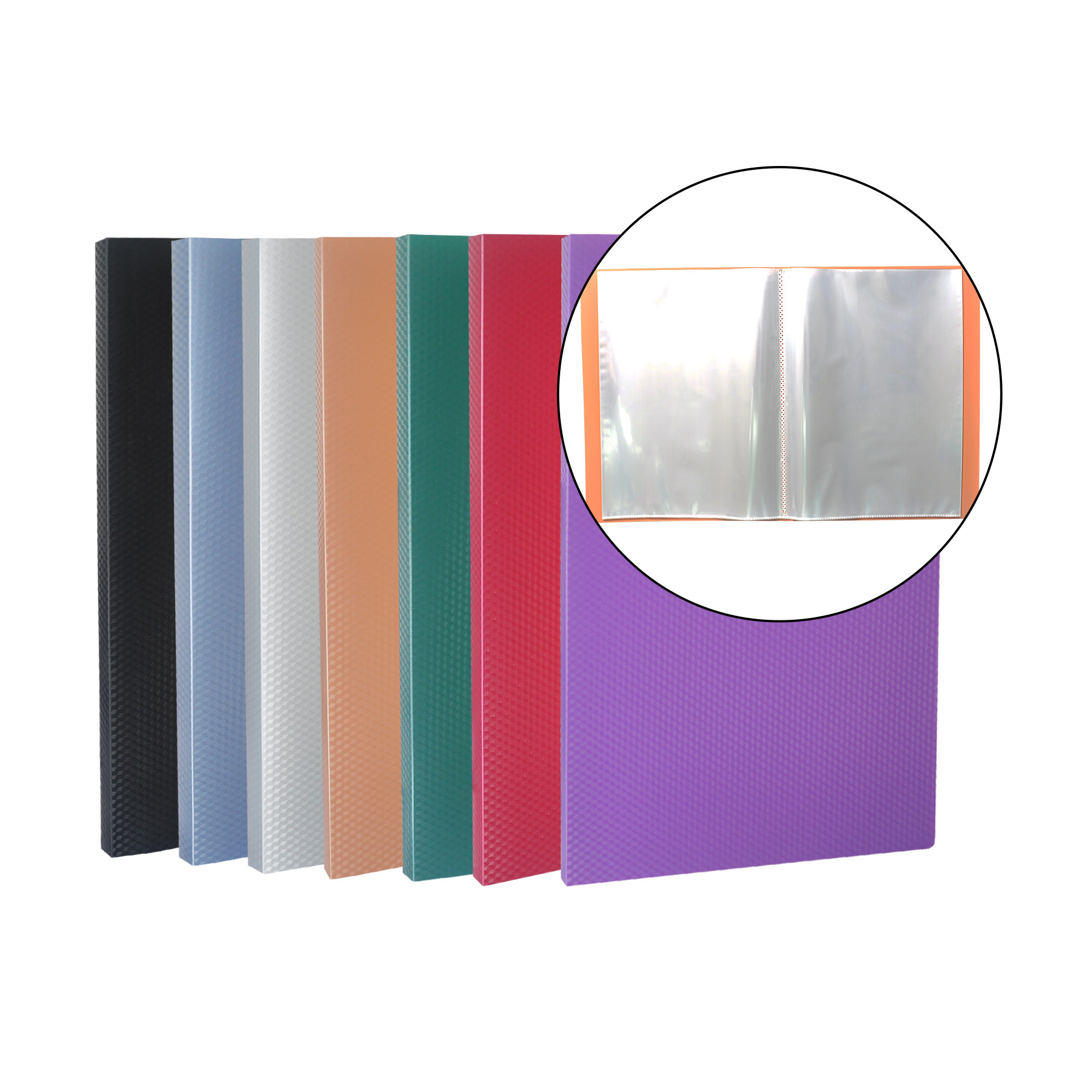 Clear Book A4 Clear Book Document Holder File Organizer Clear File Folder Display Book