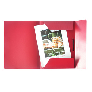 A4 Size File Folders with Elastic Band Closure 3 Flap Folder for Letter Size Documents Paper