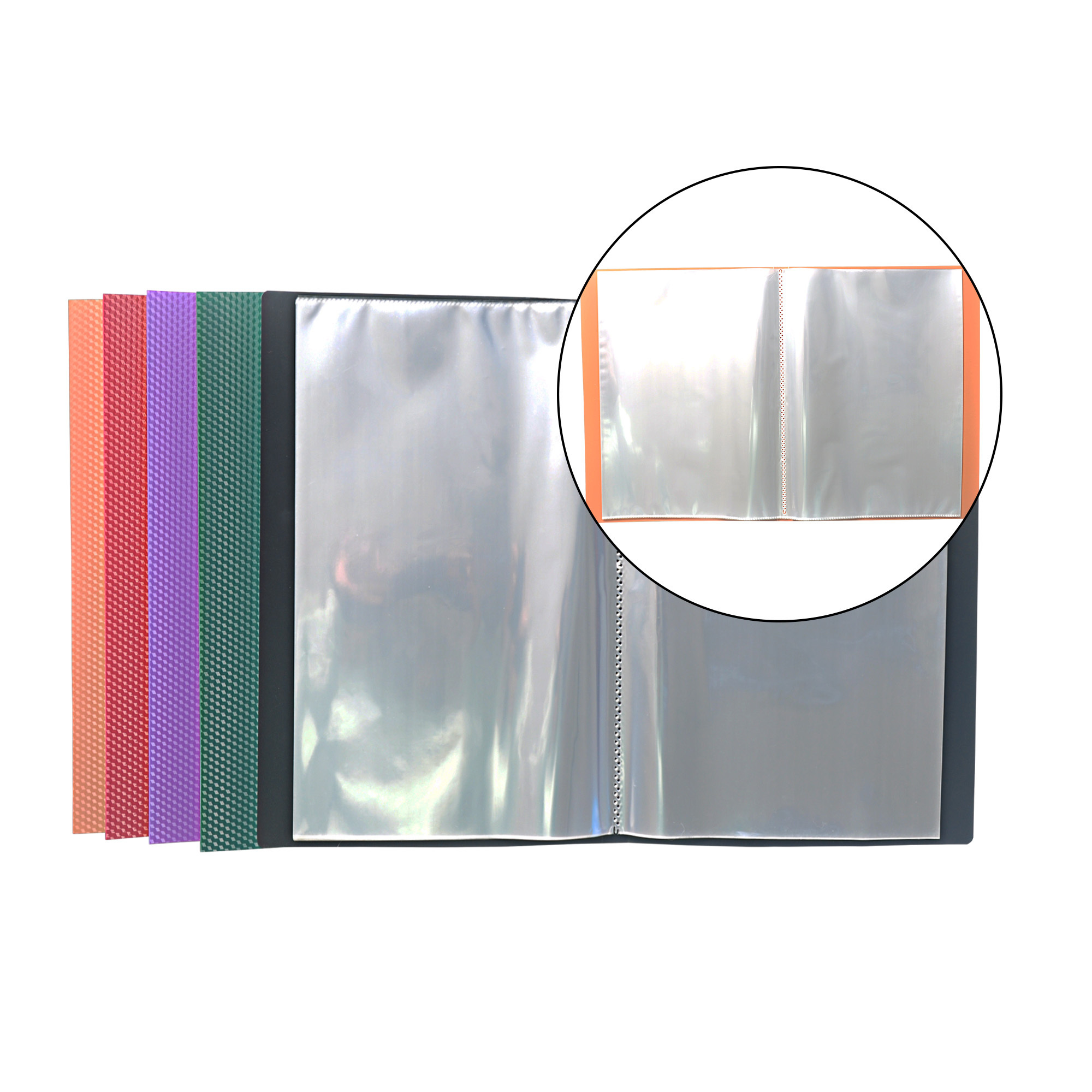 Clear Book A4 Clear Book Document Holder File Organizer Clear File Folder Display Book