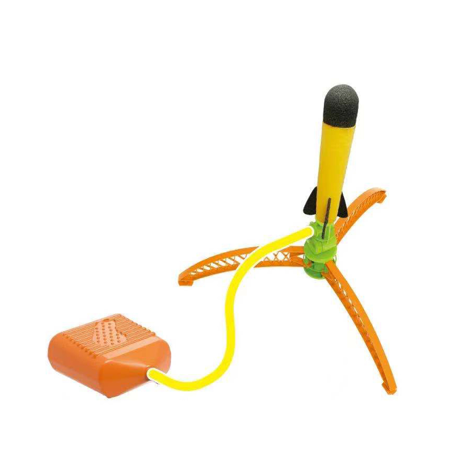 Hot Sale Outdoor Air Pressure Pedal Rocket Game Stomp Foam Rocket Launcher Toy