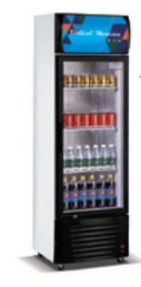 Pepsi beverage refrigerator with Glass door commercial beverage freezer refrigeration equipment