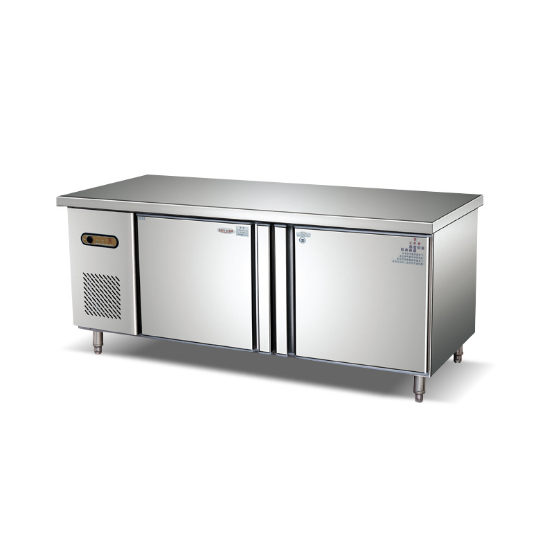 UnderCounter Refrigerator//Stainless Steel Commercial workbench freezer