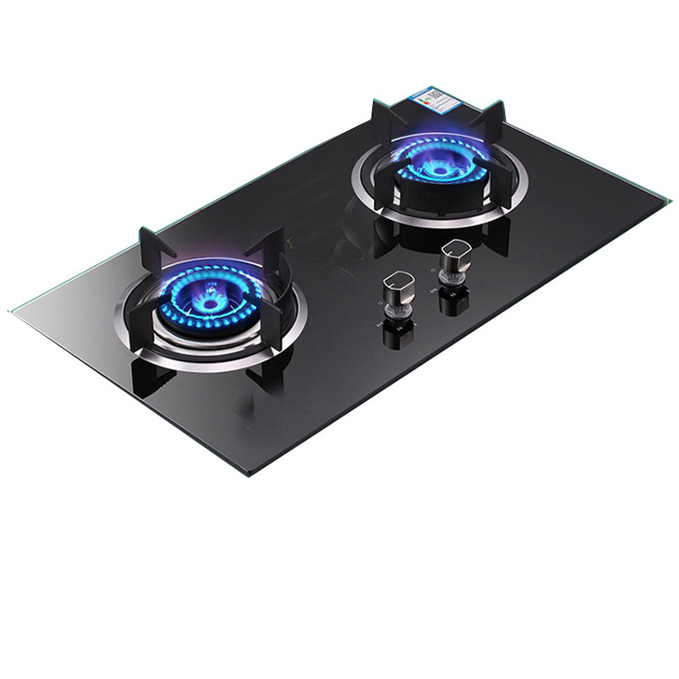 Wholesale low MOQ energy saving table embedded dual-purpose gas stove household natural gas liquefied gas stove