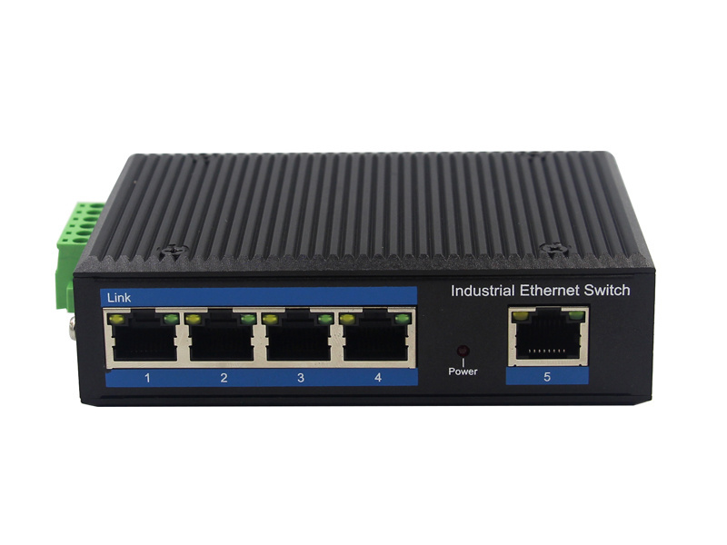 Industrial Switch plug And Play 5 Port 1000mbps Port  Network Ethernet Switch Sfp For laptops Camera