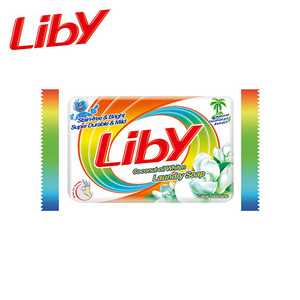 Liby Grepower washing soap detergent bar powder bulk pack quality clothes 120g soap wholesale natural laundry soap for baby