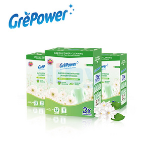 Liby Grepower bulk soap color powder 500kg big bag washing powder packing bag laundry detergent powder sodium percarbonate oem