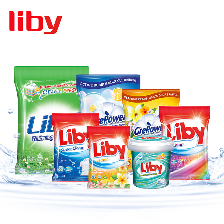 liby grepower detergent washing powder 1 kg laundry detergent manufacturer OEM ODM detergent en polvo