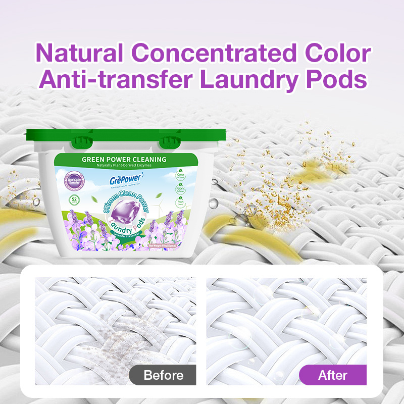 Liby Grepower Scent Booster Detergent Capsules Laundry Washing Liquid Detergente en polvo Soap Beads pods Gel Ball High Foam OEM